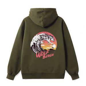 Wolf Beach Classic Hoodie