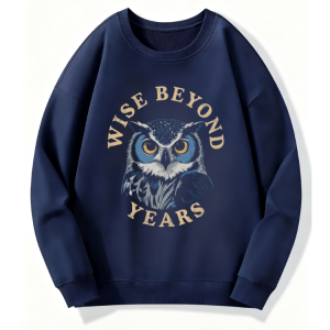 Wise Beyond Years Owl Sweatshirt