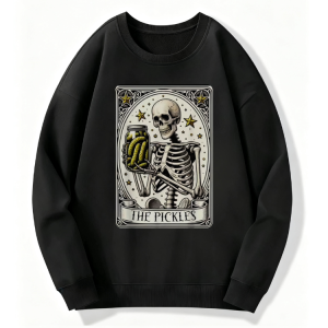 The Pickles Skeleton Tarot Sweatshirt