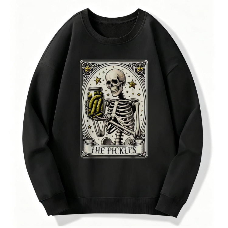 The Pickles Skeleton Tarot Sweatshirt