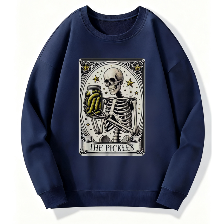 The Pickles Skeleton Tarot Sweatshirt - Image 4