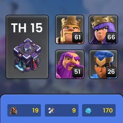 Clash of clans/town hall 14/hero(53.62.45.21)/wall(14.13)/level 140/Lifetime warranty/X31/breaking bad