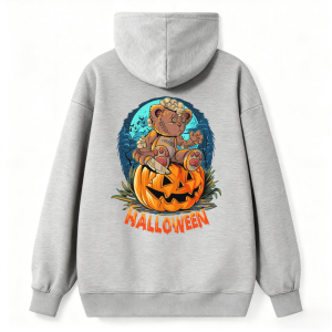 Skull Pumpkin Party Classic Hoodie