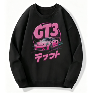 GT3 Pink Racing Car Sweatshirt