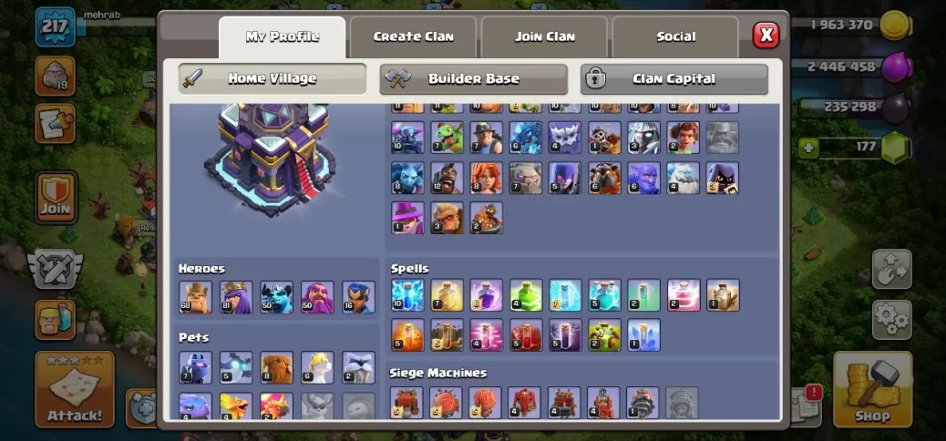 Clash Of Clans |TH15 Full Max, Defense Max, Wall high level, Magic Item, Hero High Level, Lifetime Warranty - Image 4