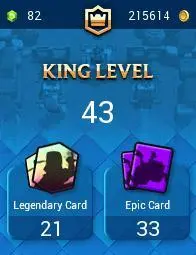 Clash Royale | Lowest Price ◈ KT 14 ◈ 9000+ Trophies ◈ Arena 23 Valkalla ◈ 120 Cards & 45 Emotes ◈ Full access ◈ Instant Delivery