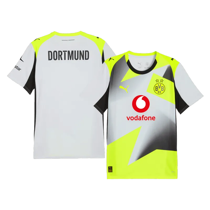 Borussia Dortmund Away Soccer Jersey 2025/26 - Image 2