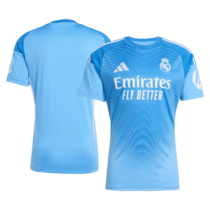 Real Madrid Goalkeeper Soccer Jersey 2025/26 Blue - Image 2