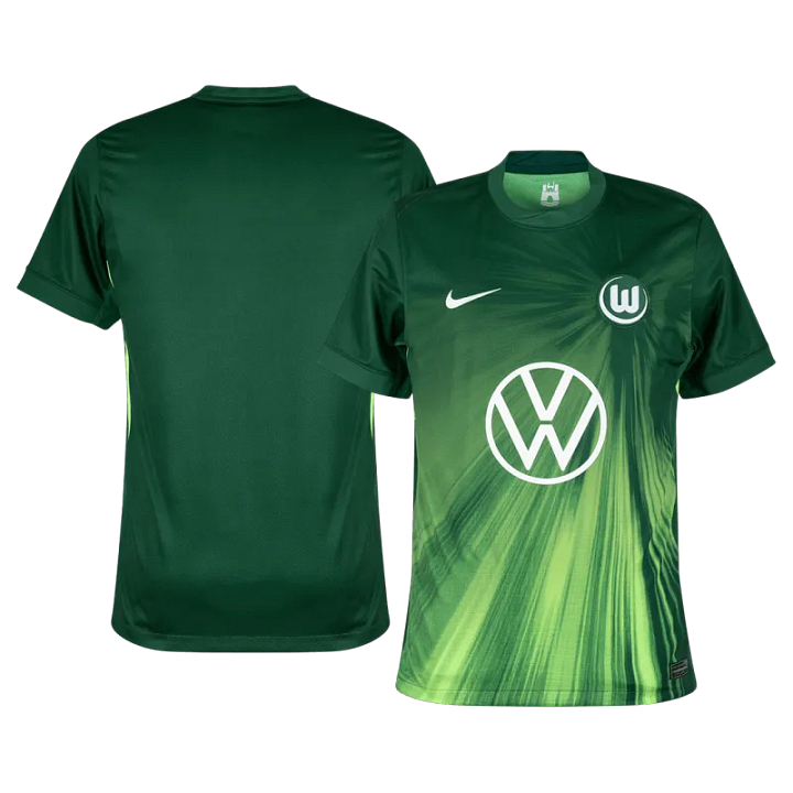 Wolfsburg Home Soccer Jersey 2025/26 - Image 2
