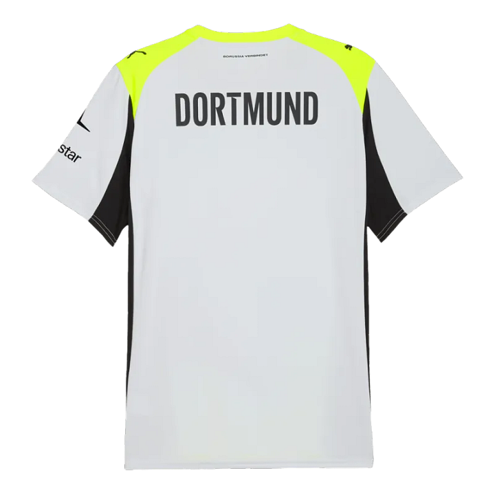 Borussia Dortmund Away Soccer Jersey 2025/26 - Image 3